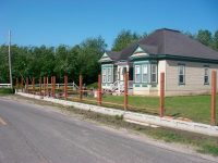 April 2006 - Still just fence posts