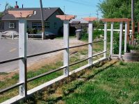May 2008 - Rails and cross bars
