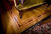Detail of floor inlay