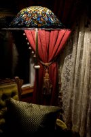 Curtains with Victorian Tassel Tie Backs