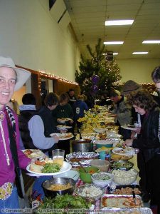 The Majestic potluck dinner
