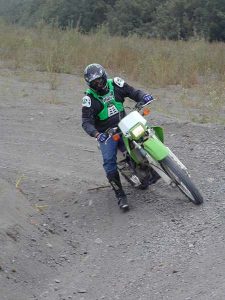 John on the KLX