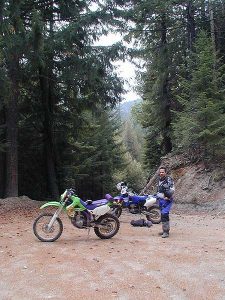 KLX300, Riding with Dale