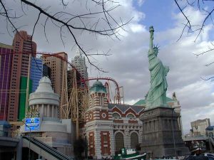 New York, in Las Vegas