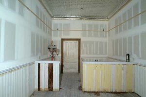 Studio ready for paint