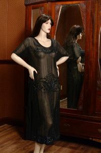 1930s Beaded Flapper Gown