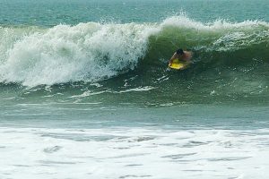 John bodysurfing
