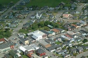 Ferndale from the air