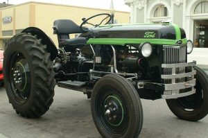 Tractor on Main Street