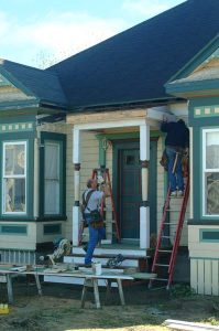 Front Porch construction
