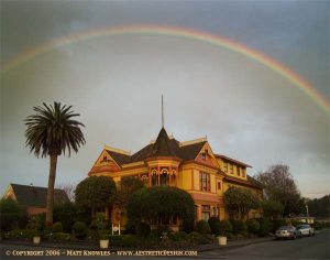 Gingerbread Mansion Rainbow