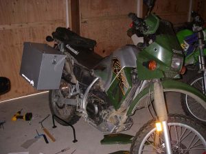 KLR650 Panniers