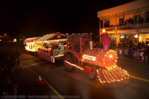 Lighted Tractor Parade