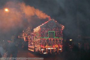 Lighted Tractor Parade