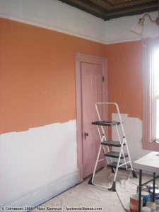 Painting the office