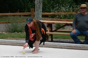 Playing Bocce