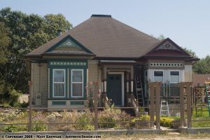 Painting the bay window